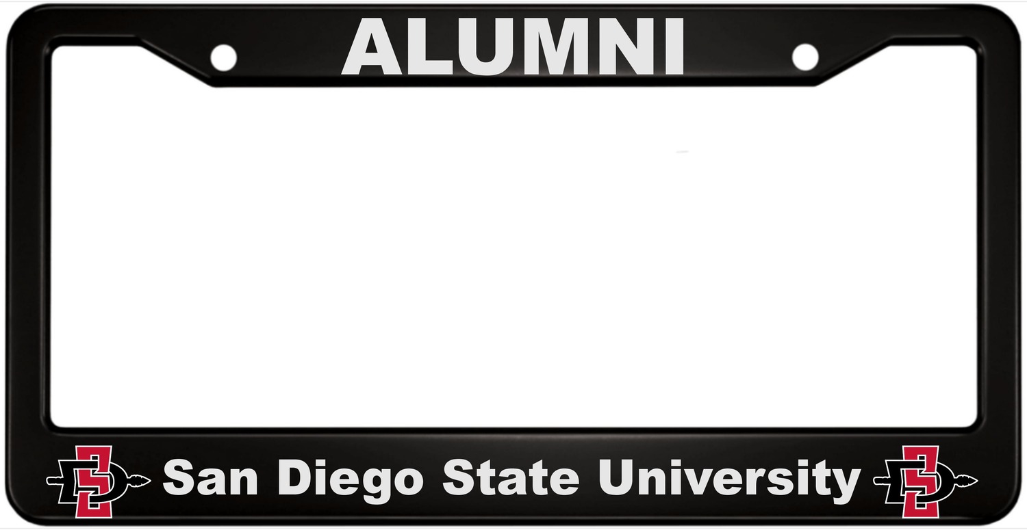 San Diego State University - Custom License Plate Frame